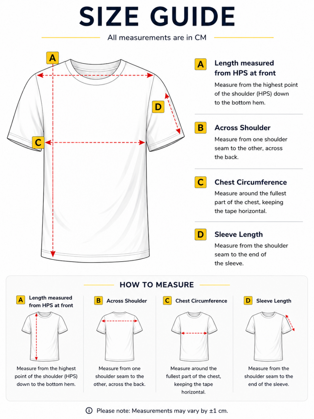 Size Guide – United By Fans
